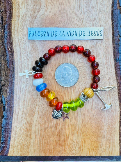 Pulsera de la vida de Jesús